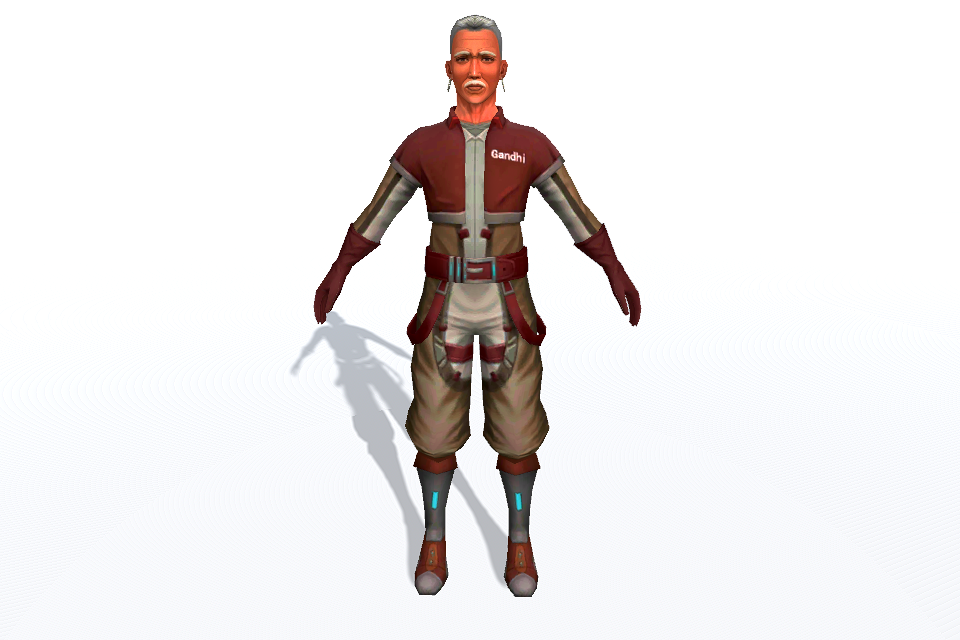 low poly character free