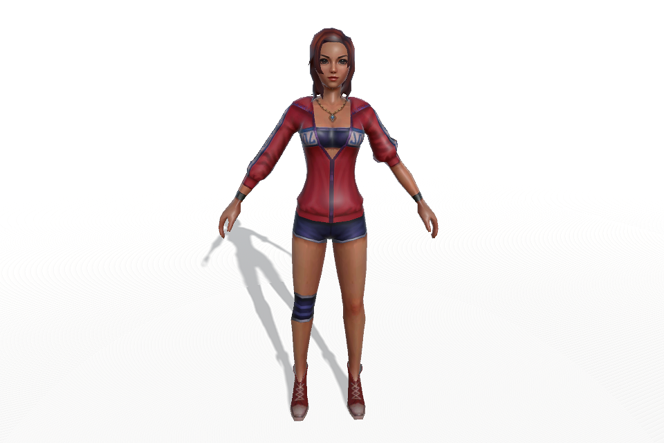 low poly character free