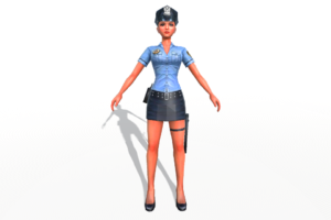 low poly character free