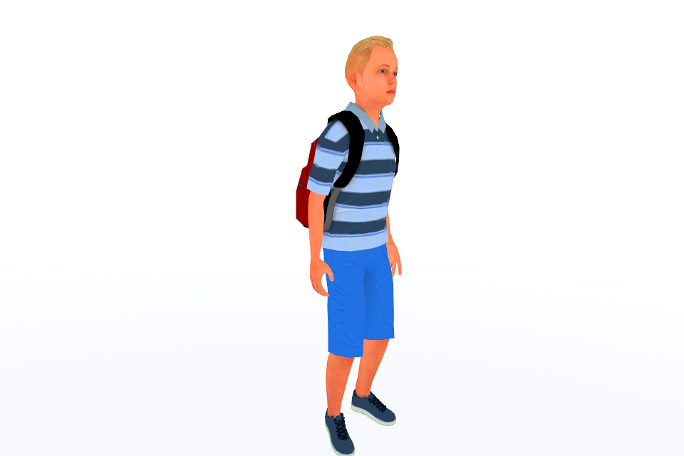 Low Poly Character Free Download