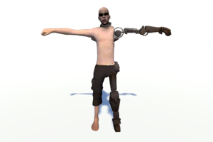 low poly character free