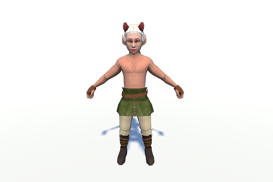 low poly character free