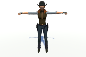 low poly character free