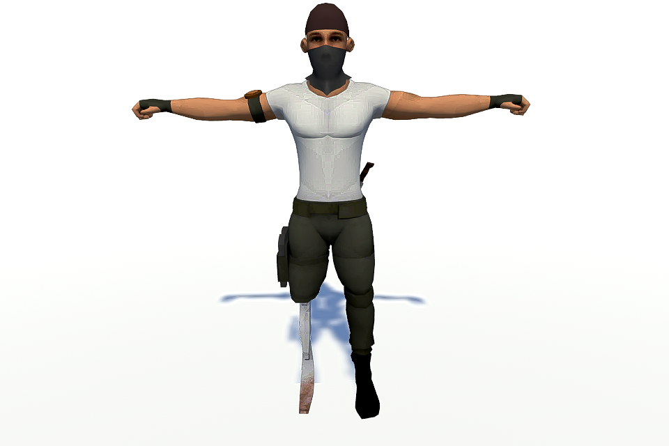 low poly character free