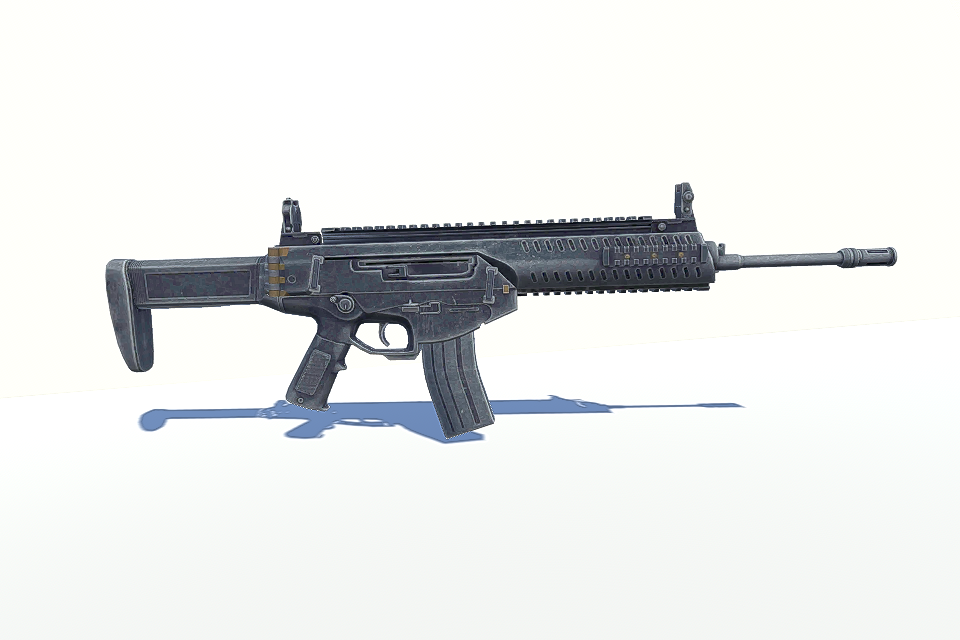 weapon 3d model free