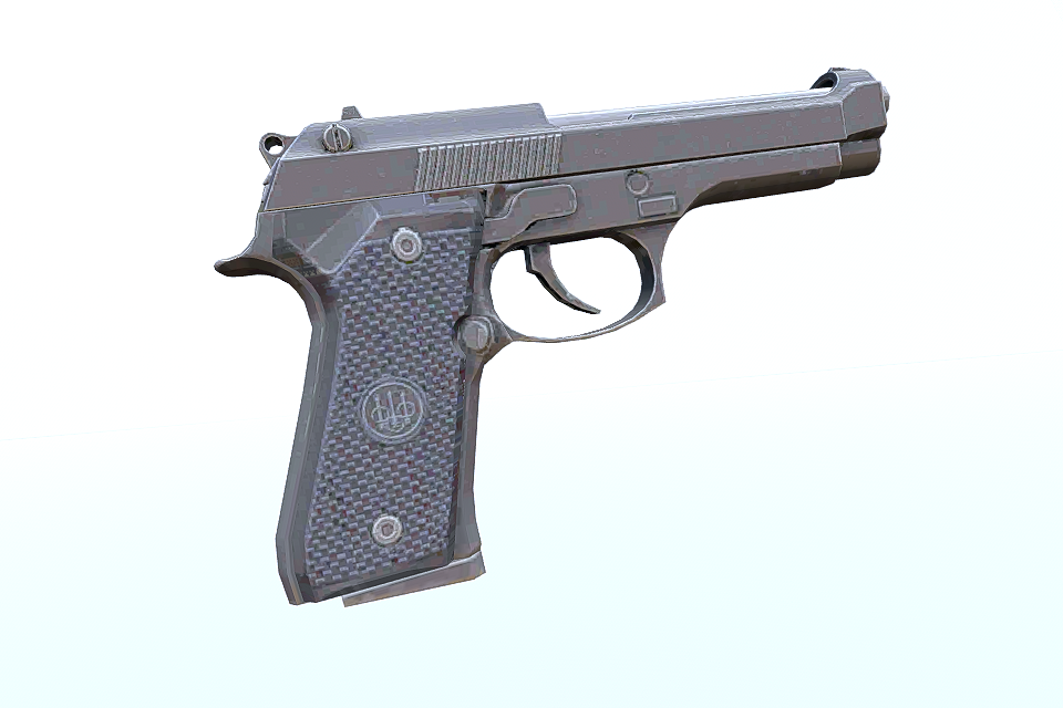 weapon 3d model free