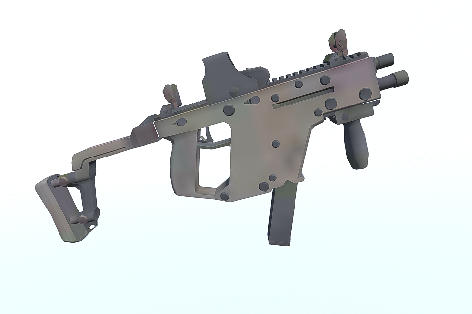 weapon 3d model free